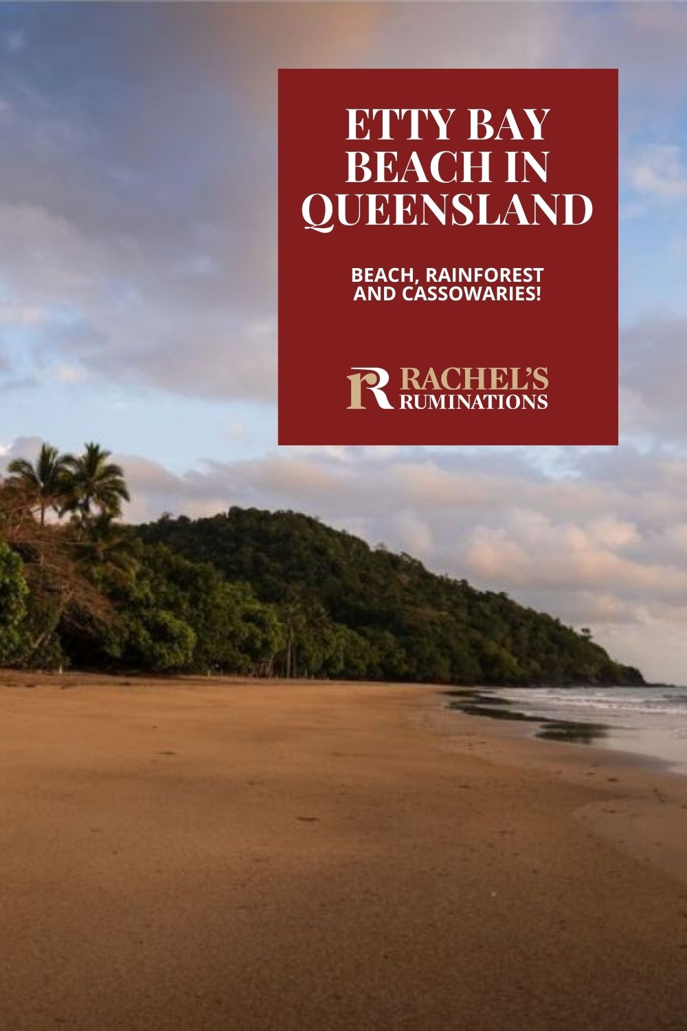 Etty Bay Beach, Queensland, Australia: a lovely white-sand beach next to a rainforest and a great place to spot the endangered cassowary, the world's third-largest flightless bird. via @rachelsruminations