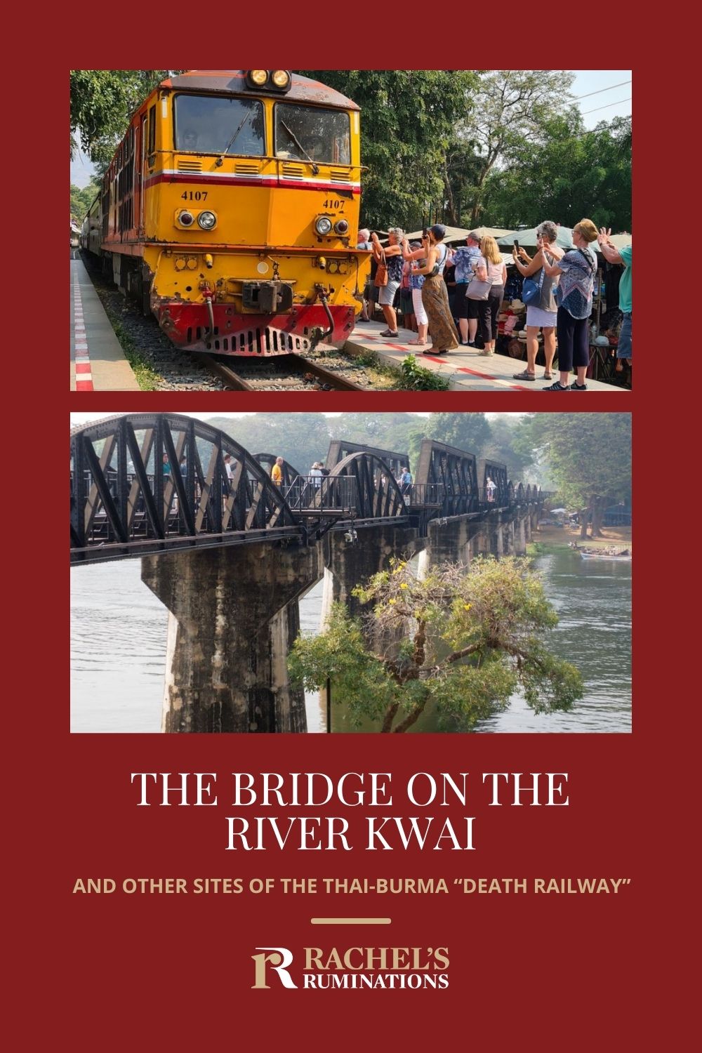 The building of the Burma-Thai Railway in WWII is a story of resilience, heroism, cruelty, and tragedy. Read this review of a tour visiting the railway line and honoring the forced laborers who built it. via @rachelsruminations