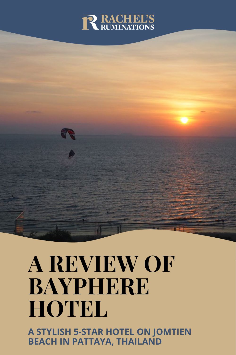 An in-depth review of Bayphere Hotel Pattaya, Thailand - its location on Jomtien Beach, our room, the rooftop pool, and its restaurants. via @rachelsruminations