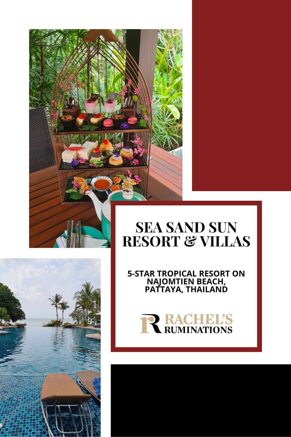 Looking for a luxurious beachside resort not too far from Bangkok? Read this review of the 5-star Sea Sand Sun Resort and Villas on Najomtien Beach. via @rachelsruminations