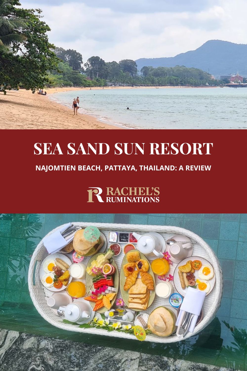 Looking for a luxurious beachside resort not too far from Bangkok? Read this review of the 5-star Sea Sand Sun Resort and Villas on Najomtien Beach. via @rachelsruminations