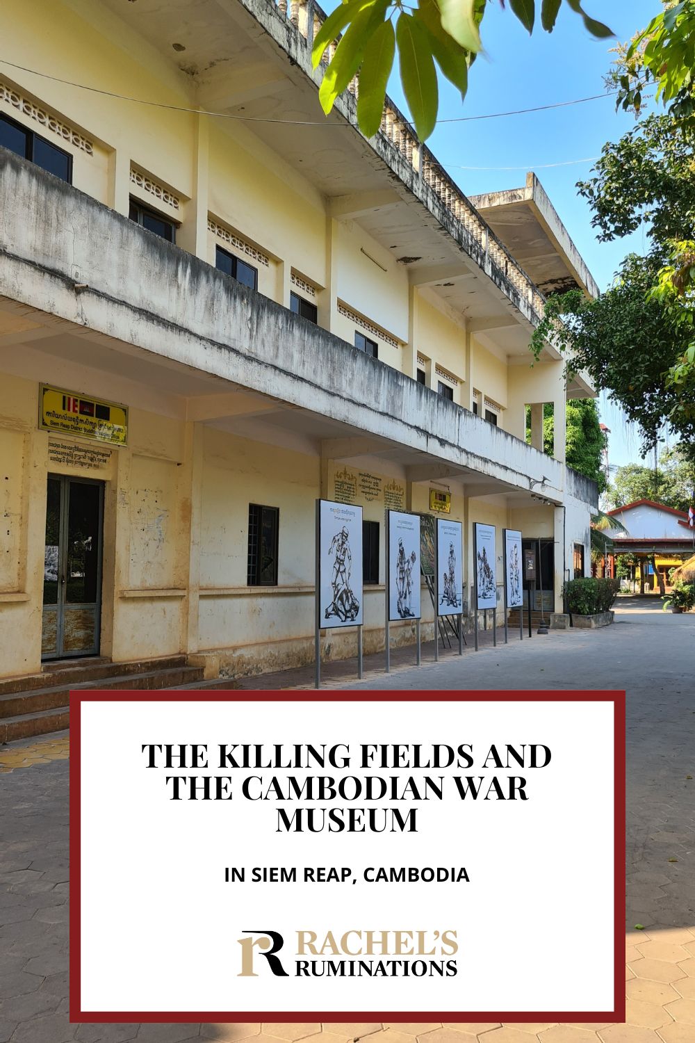 Two places to learn about the violent 20th-century history of Cambodia: the Cambodian War Museum and the Killing Fields in Siem Reap. via @rachelsruminations