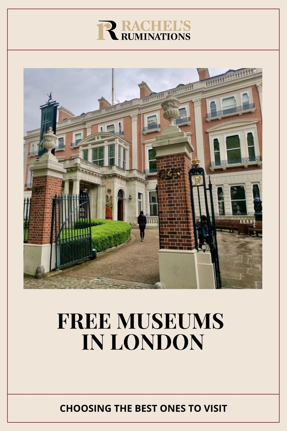 The 8 best free museums in London: excellent places to discover some of the best art in the world and more ... at no cost! via @rachelsruminations