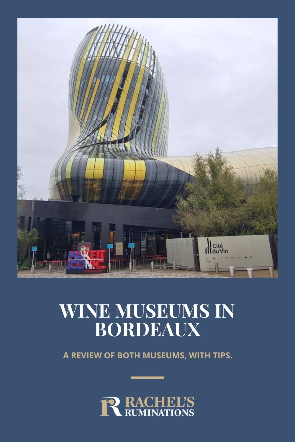 The Musee du Vin et du Negoce or the Cite du Vin: which wine museum in Bordeaux should you visit? I visited both, so you don't have to! via @rachelsruminations