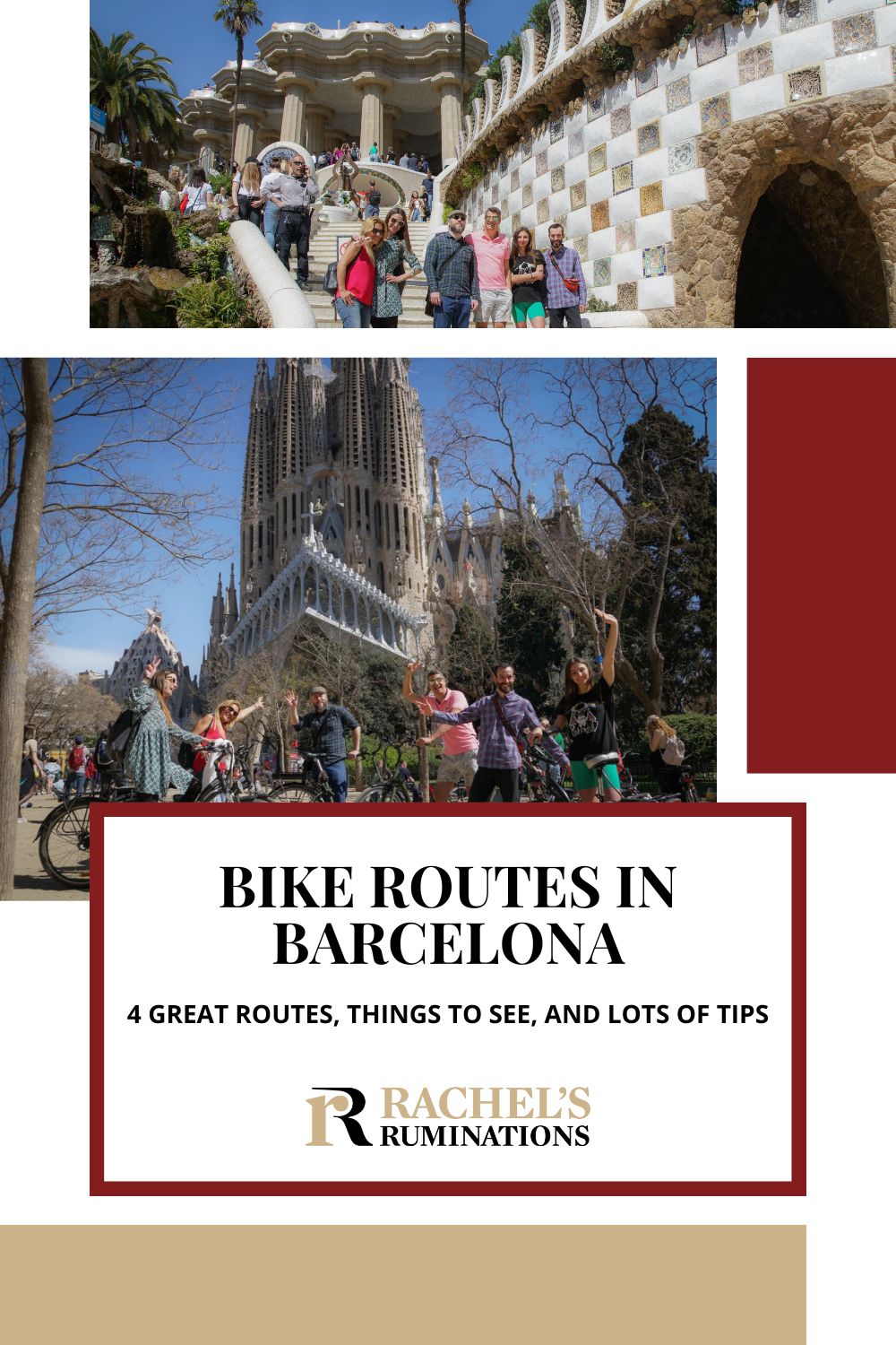 Barcelona is a great place to explore by bike. Here are the unmissable highlights of 4 Barcelona bike routes, plus some useful bicycling tips! via @rachelsruminations