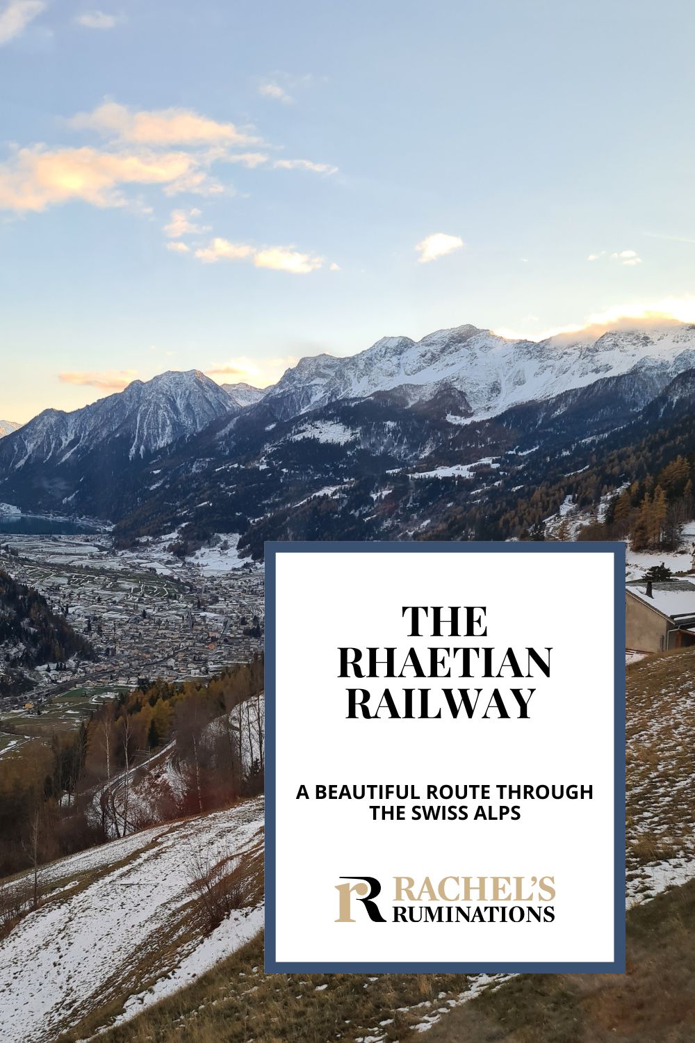 The Rhaetian Railway, a UNESCO site in southern Switzerland, is a marvel of engineering, taking passengers past absolutely stunning scenery through the Alps to Italy. via @rachelsruminations