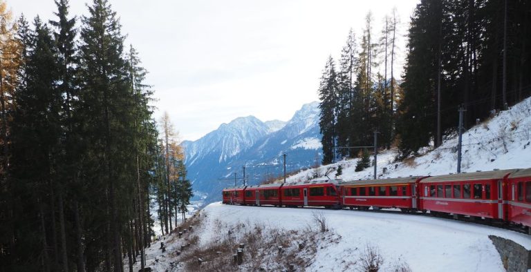 The beauty of the Rhaetian Railway in Switzerland - Rachel's Ruminations