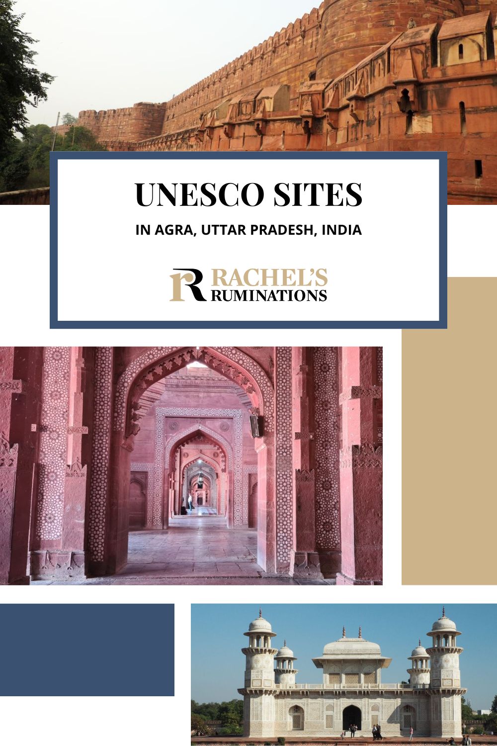 All three UNESCO sites in Agra, India, plus one extra recommended thing to see, with advice for if you are short of time. via @rachelheller