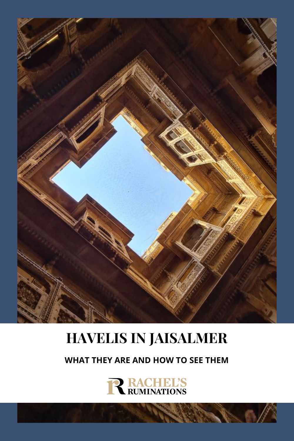 Havelis are a form of architecture common in Rajasthan, but the havelis in Jaisalmer are particularly beautiful. Read about what makes them special and which to visit on your trip to Jaisalmer. via @rachelheller