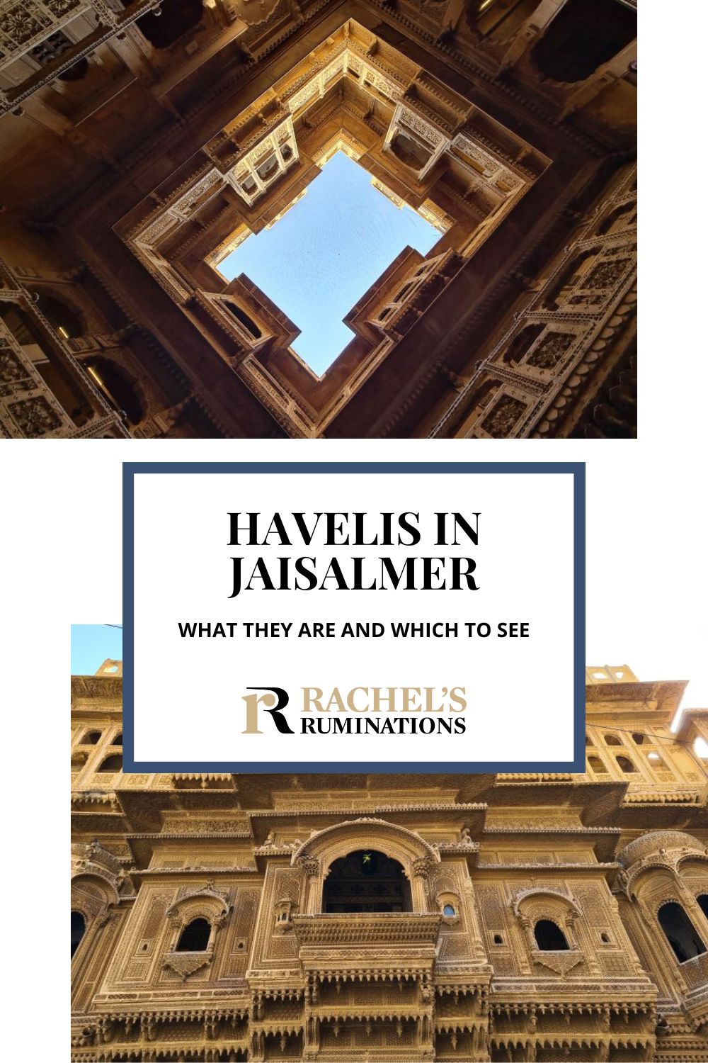 Havelis are a form of architecture common in Rajasthan, but the havelis in Jaisalmer are particularly beautiful. Read about what makes them special and which to visit on your trip to Jaisalmer. via @rachelheller