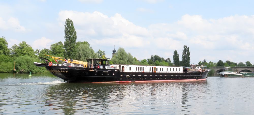 The Princesse Royale on the water.